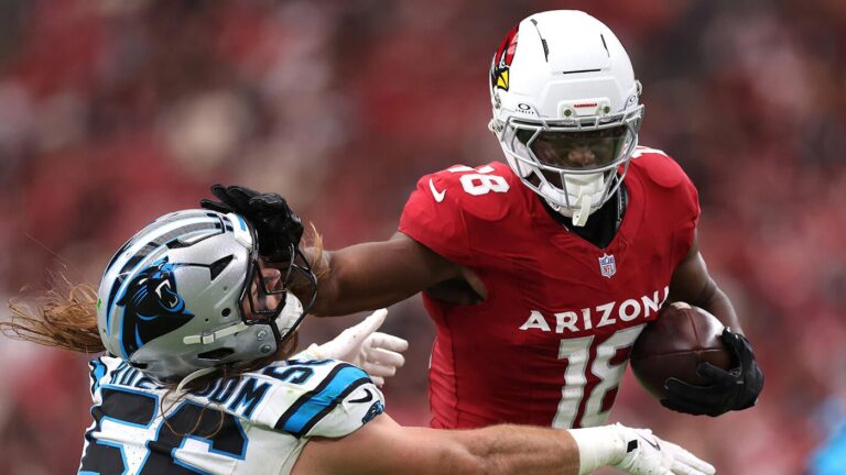 Marvin Harrison Jr. says lack of targets a 'silly conversation,' but Cardinals WR behind 2024 first-rounders