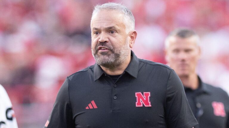 WATCH: Matt Rhule rips into Nebraska players with 'killer instinct' halftime speech in 68-0 win over Akron