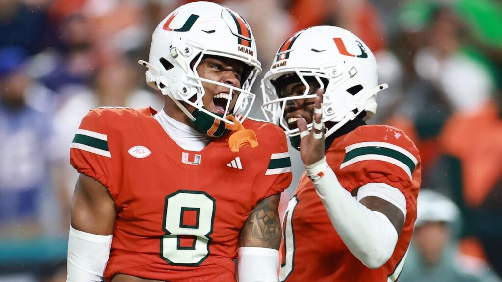 AP Top 25 poll: Miami moves up to No. 2 after beating Florida in Week 5 college football rankings