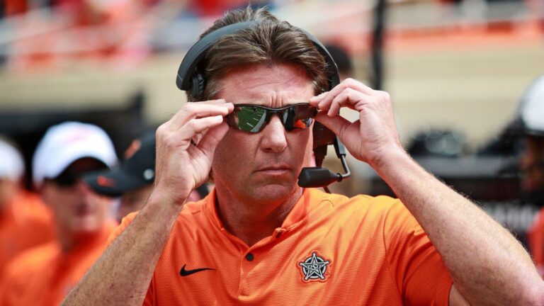 Mike Gundy's best viral moments at Oklahoma State: From 'I'm a man, I'm 40!' rant to legendary mullet