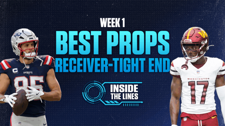 NFL receiver/tight end prop cheat sheet: Terry McLaurin, Brian Thomas Jr. among best bets for Week 1