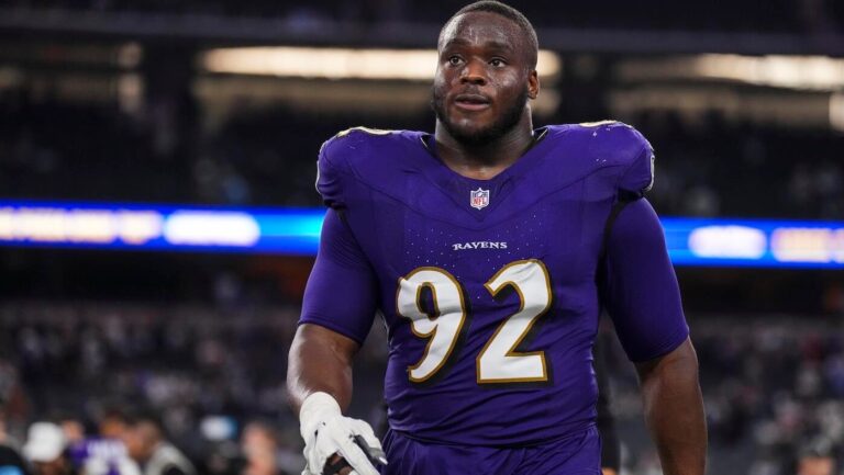 Ravens star DT Nnamdi Madubuike out for remainder of 2025 season due to neck injury