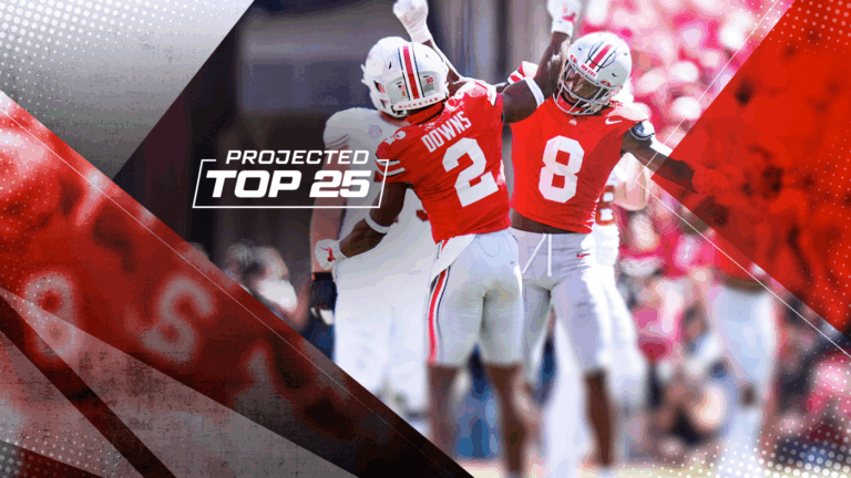 Tomorrow's Top 25 Today: Ohio State poised for rise to No. 1 in college football rankings, Alabama plummets