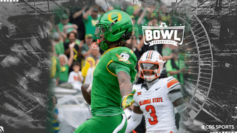 Bowl projections: Oregon rises in College Football Playoff bracket as Florida, Clemson exit field