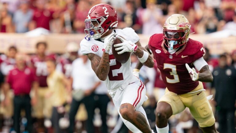 Alabama star WR Ryan Williams in concussion protocol, day-to-day ahead of Louisiana-Monroe Week 2 game