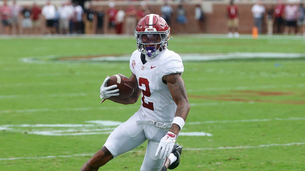 Ryan Williams injury: Alabama WR expected to play vs. Wisconsin after going through concussion protocol