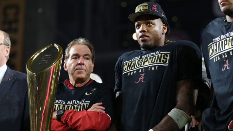 Nick Saban scoffs after Grant Delpit claims it's 'not hard' to tackle Derrick Henry -- and takes a dig at LSU