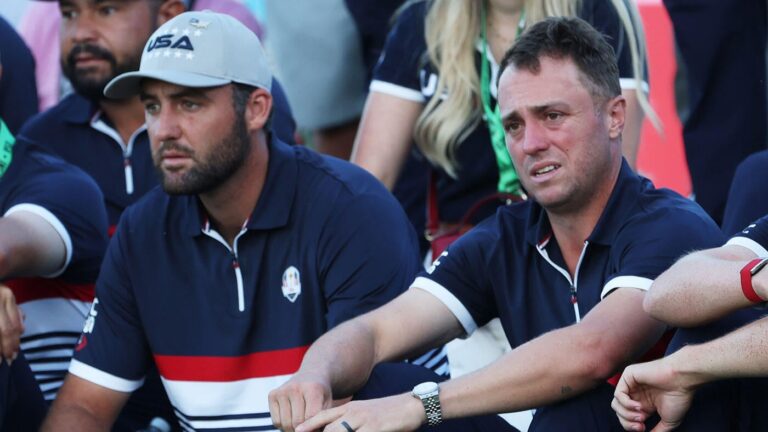 Rory McIlroy, Jon Rahm lead as European stalwarts sniff out Keegan Bradley's bag of tricks at Ryder Cup