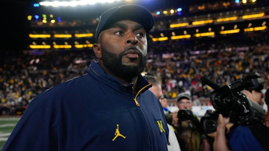 Sherrone Moore suspension: Why Michigan coach won't be on sidelines vs. CMU with Biff Poggi serving as interim