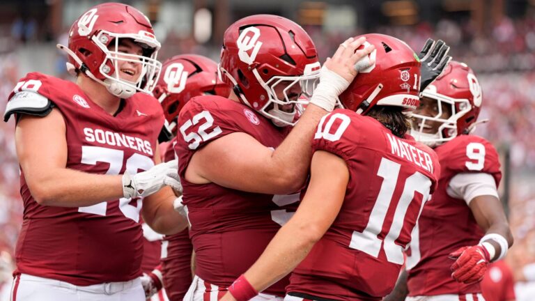 College football line movements for Week 2, including No. 15 Michigan at No. 18 Oklahoma