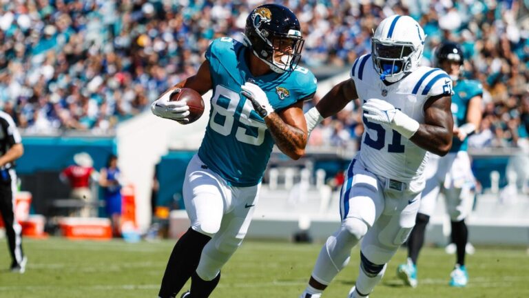 Fantasy Football Week 3: Get Tre Tucker, Brenton Strange, Ollie Gordon, Bhayshul Tuten on Waiver Wire radar