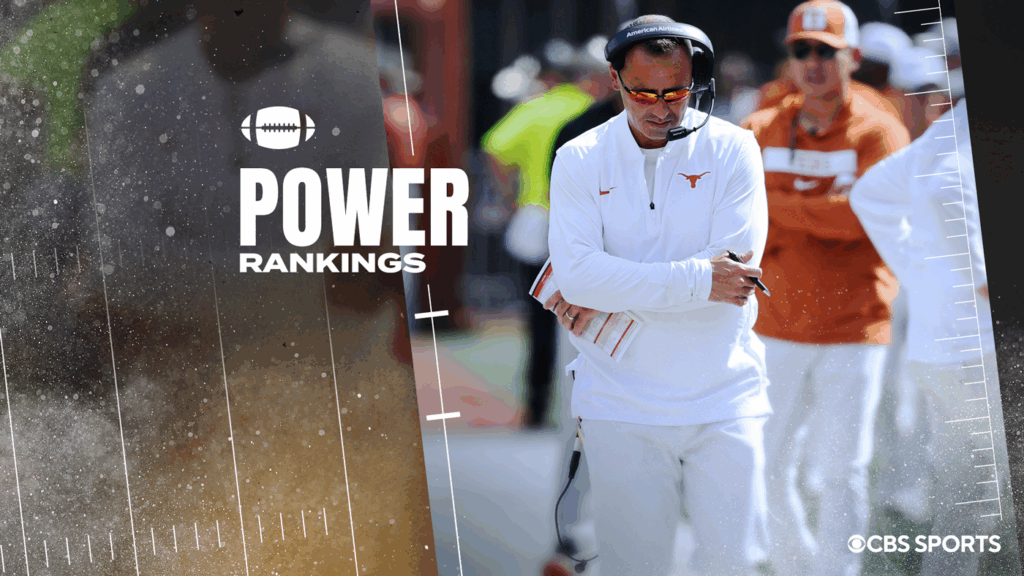 College Football Power Rankings: Texas continues to tumble amid struggles, Miami rises to No. 1 spot