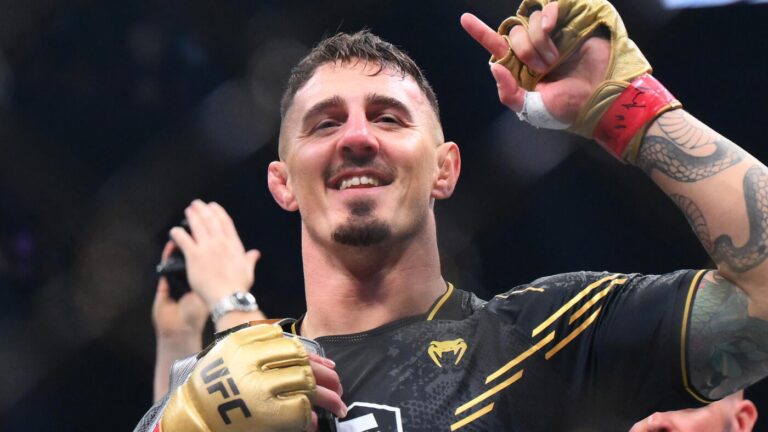 Tom Aspinall's dad wants him to box: 'UFC ain't paying that type of money'