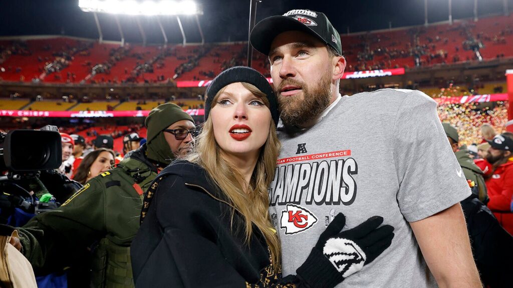 Travis Kelce says he got 'one more ring' from engagement to Taylor Swift as Chiefs TE enters last year of deal