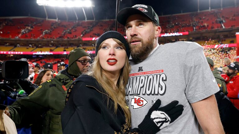 Travis Kelce says he got 'one more ring' from engagement to Taylor Swift as Chiefs TE enters last year of deal