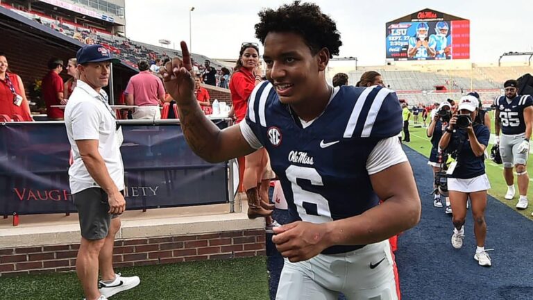 College football week 5 insider's notebook: Ole Miss QB Trinidad Chambliss drawing Kyler Murray comparisons