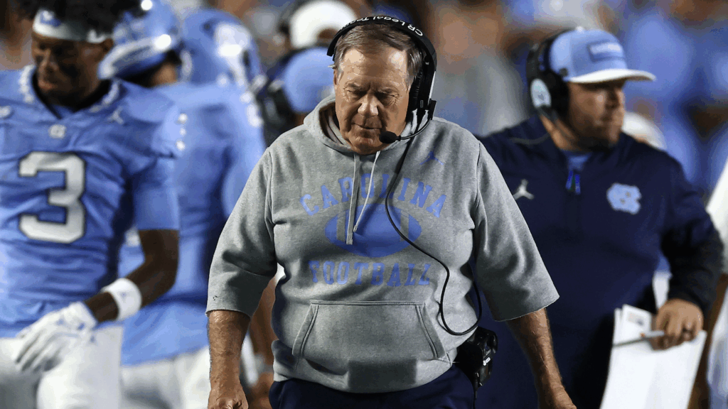 Bill Belichick, UNC confront doomsday scenario in embarrassing season-opening loss to TCU