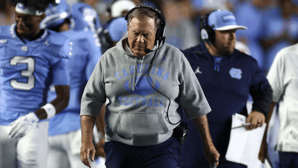 Bill Belichick's UNC debut spoiled: Legendary coach's struggles started well before Tar Heels debacle