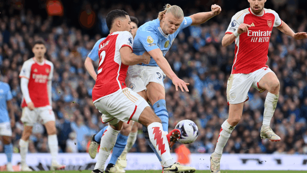 Erling Haaland vs. the Arsenal defense: How Mikel Arteta's center backs have quelled Manchester City's attack