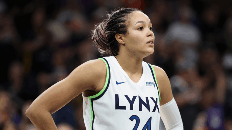 Napheesa Collier injury: Lynx star ruled out of Game 4 with left foot injury suffered late in heated Game 3