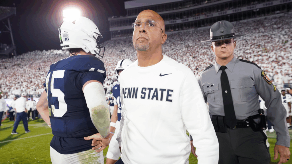 Penn State coach James Franklin continues to struggle against top teams: 'I get that narrative ... it's facts'