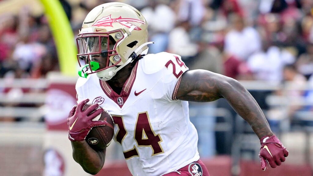 Florida State RB Roydell Williams out for Week 2, set to miss 'period of time' with injury after Alabama upset
