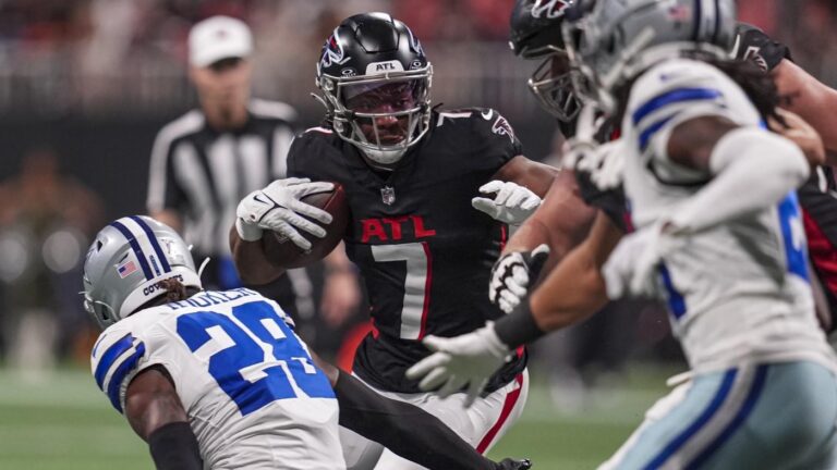 Vikings vs. Falcons props, picks, SportsLine Machine Learning Model AI predictions: Robinson over 65.5 rushing