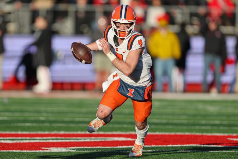 College football line movements for Week 4, including No. 9 Illinois at No. 19 Indiana