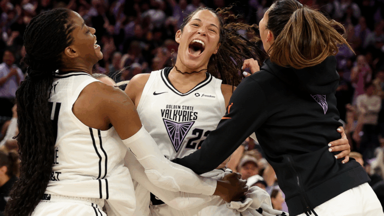 WNBA awards: Veronica Burton named Most Improved Player after leading Valkyries to playoffs