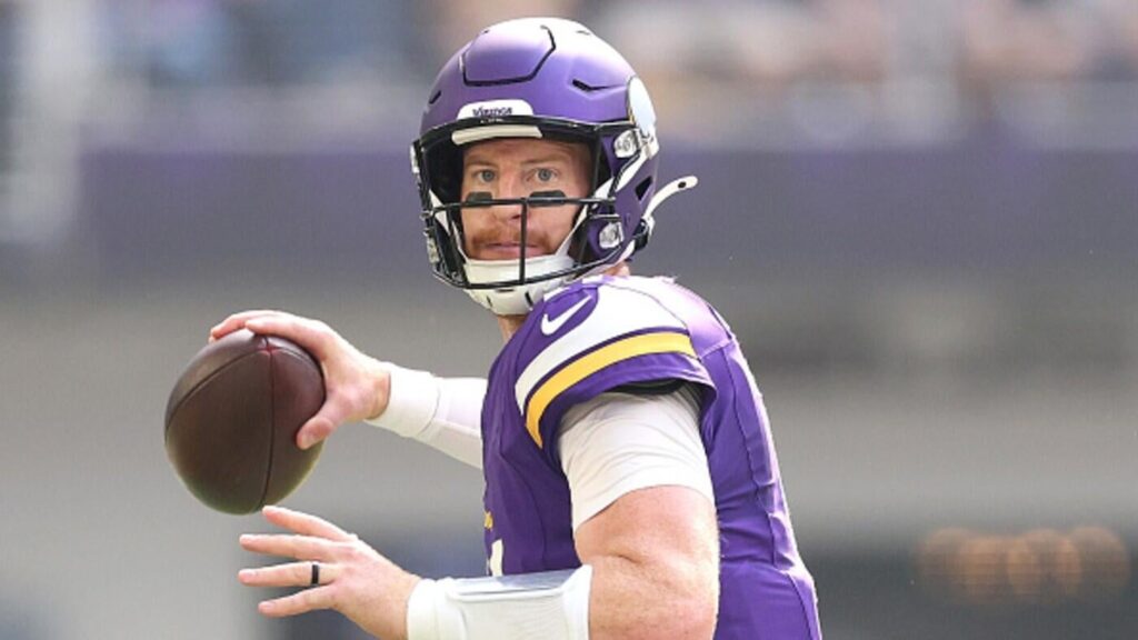 Vikings' Carson Wentz to start vs. Steelers after helping Minnesota torch Bengals