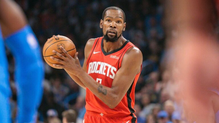 Kevin Durant saved from embarrassing Chris Webber moment by refs in Rockets' season-opening loss to Thunder