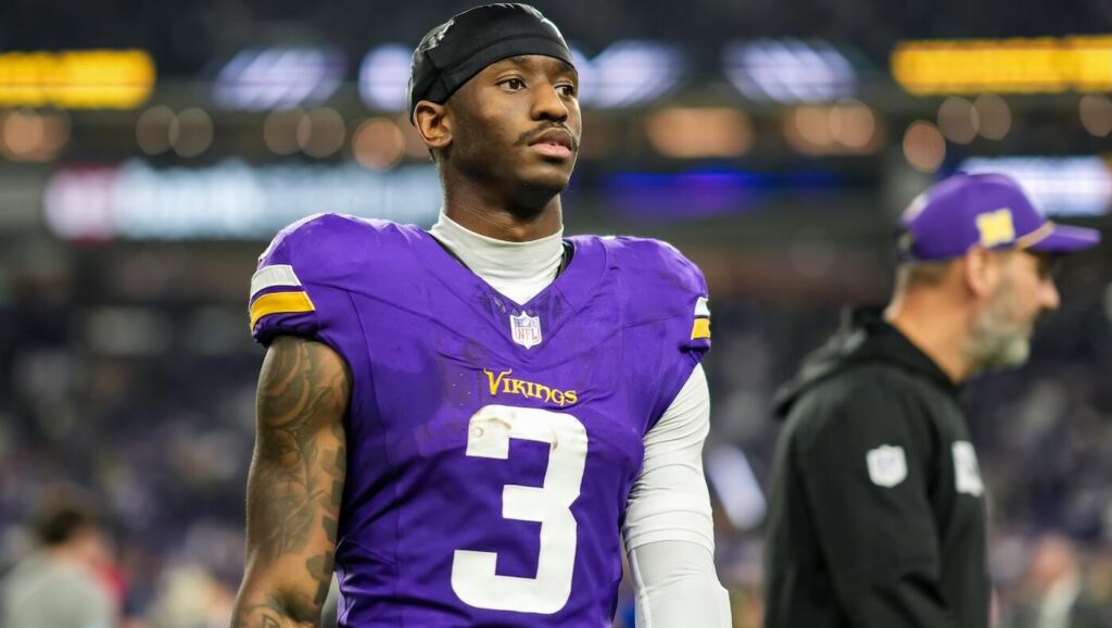 Vikings' Jordan Addison benched for first quarter of London matchup with Browns due to 'coach's decision'