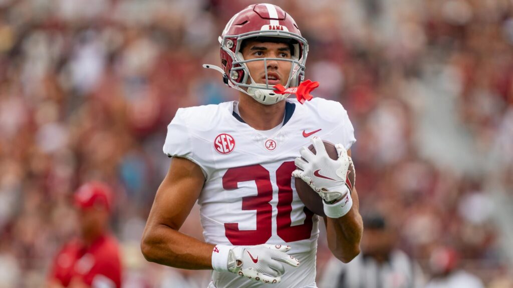 Alabama WR Derek Meadows exits Missouri game after absorbing vicious hit as Tigers DB ejected for targeting