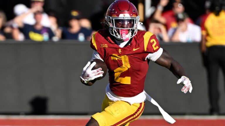 Waymond Jordan injury: USC star RB expected to miss multiple weeks after hurting ankle against Michigan