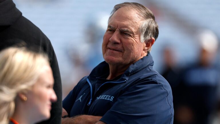 Bill Belichick still seeks first ACC win as North Carolina falls inch short of upsetting Virginia in overtime