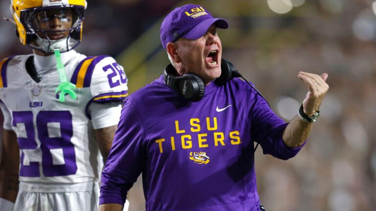 LSU's Brian Kelly acknowledges boos are fair, says job decision 'out of my hands' after blowout loss