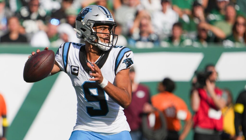 Bryce Young injury: Panthers QB (ankle) ruled out vs. Jets as Andy Dalton steps in