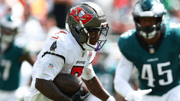 Bucky Irving injury update: Bucs star RB dealing with multiple injuries, could miss multiple weeks, per report