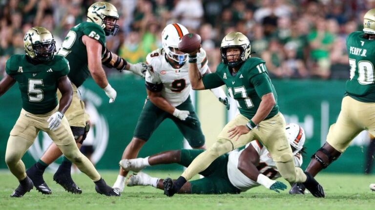 South Florida vs. North Texas prediction, odds, line, time: 2025 college football Week 7 picks by model