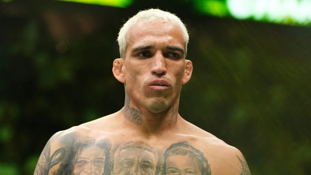 Charles Oliveira calls out Max Holloway for BMF title fight after UFC Fight Night in Rio