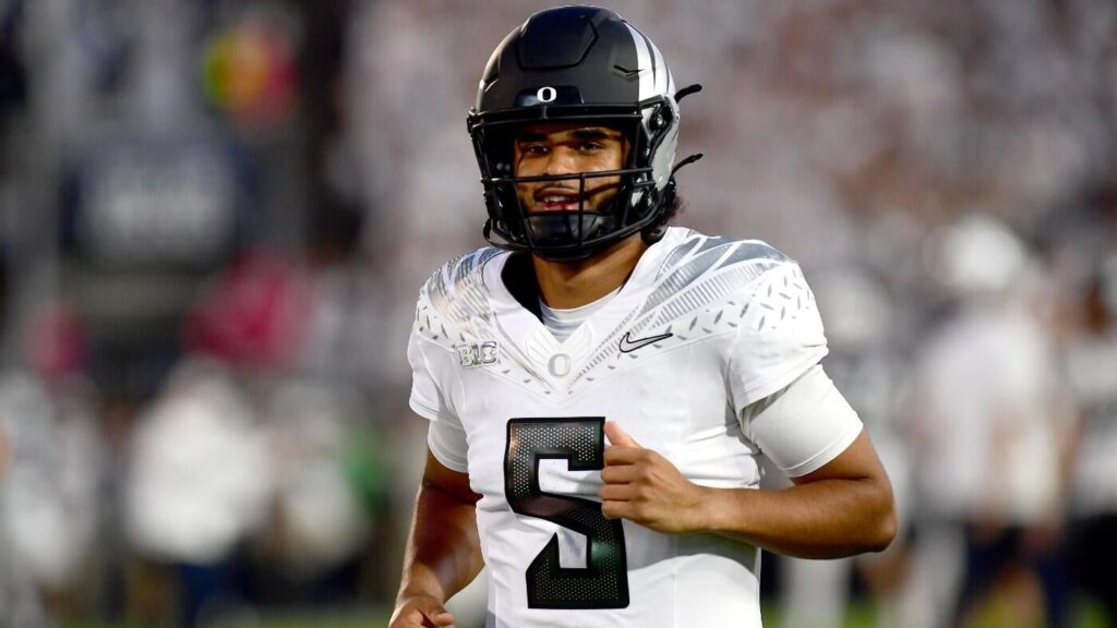 Dante Moore is rising fast -- Oregon QB now a serious name in No. 1 pick conversation for 2026 NFL Draft