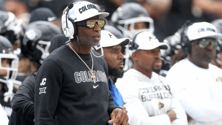 Deion Sanders encourages Colorado's field storming after Iowa State win: Big 12's hefty fine 'ain't right'