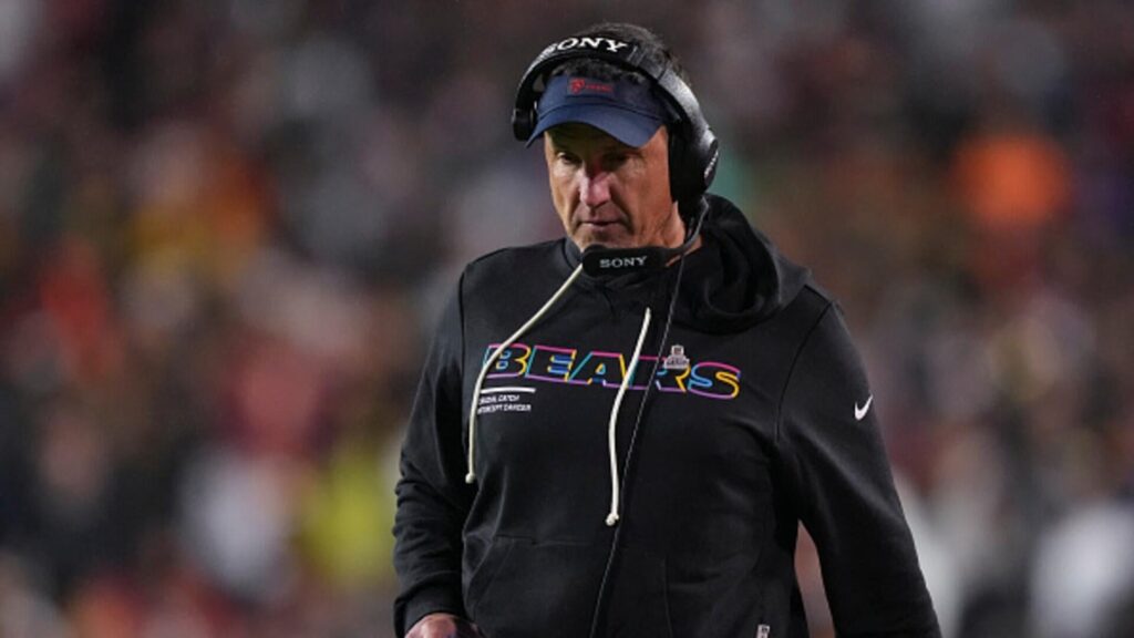 WATCH: Bears DC Dennis Allen gives fiery speech after win over Saints, the team that fired him in 2024