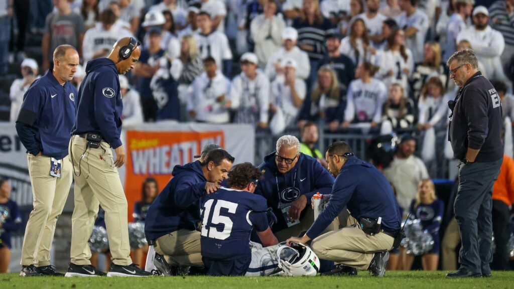 Drew Allar injury update: Penn State QB suffers season-ending injury in loss to Northwestern