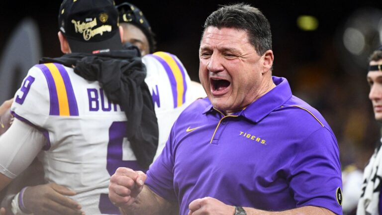 Ed Orgeron open to LSU return, reflects on Brian Kelly firing, SEC coaching vacancies