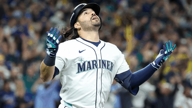 Eugenio Suárez, Cal Raleigh deliver two biggest swings in Mariners history during one electric inning