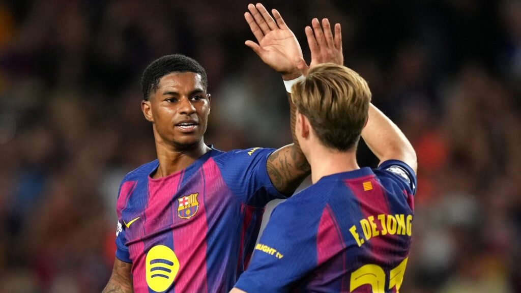 Marcus Rashford's redemption arc at Barcelona continues with another Champions League brace