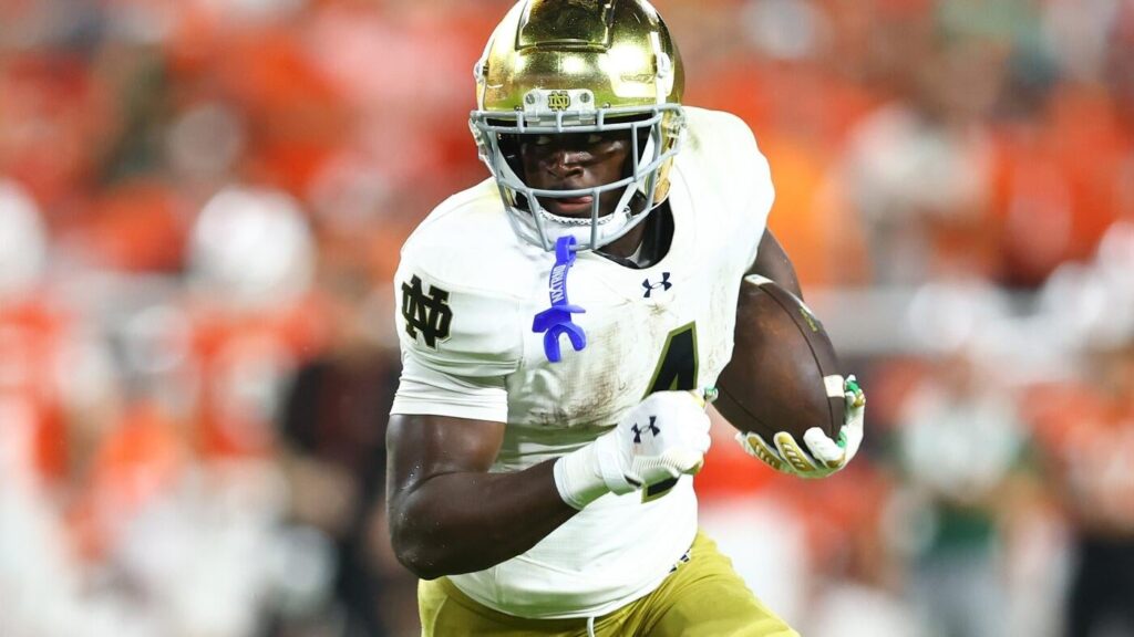 Jeremiyah Love is Notre Dame's next star RB -- and a top 2026 NFL Draft prospect