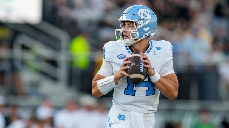 Bill Belichick trending towards starting QB Max Johnson for North Carolina's ACC opener with Gio Lopez injured