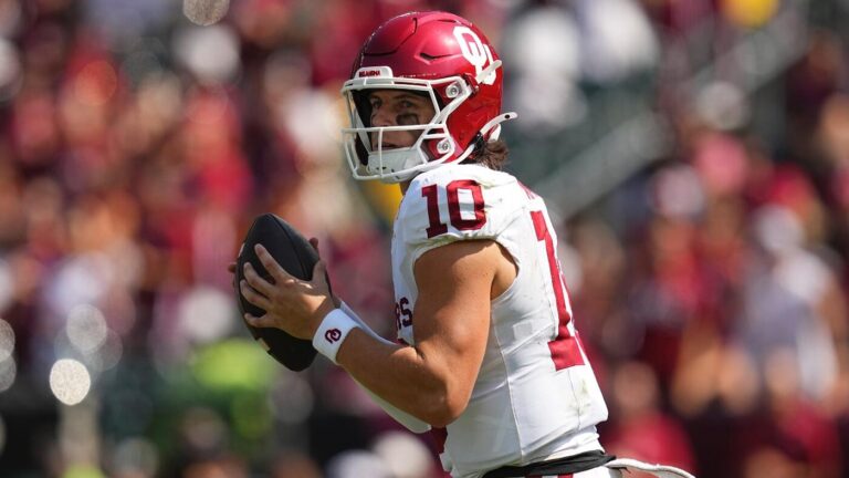 John Mateer injury update: Oklahoma QB listed as questionable for rivalry showdown vs. Texas